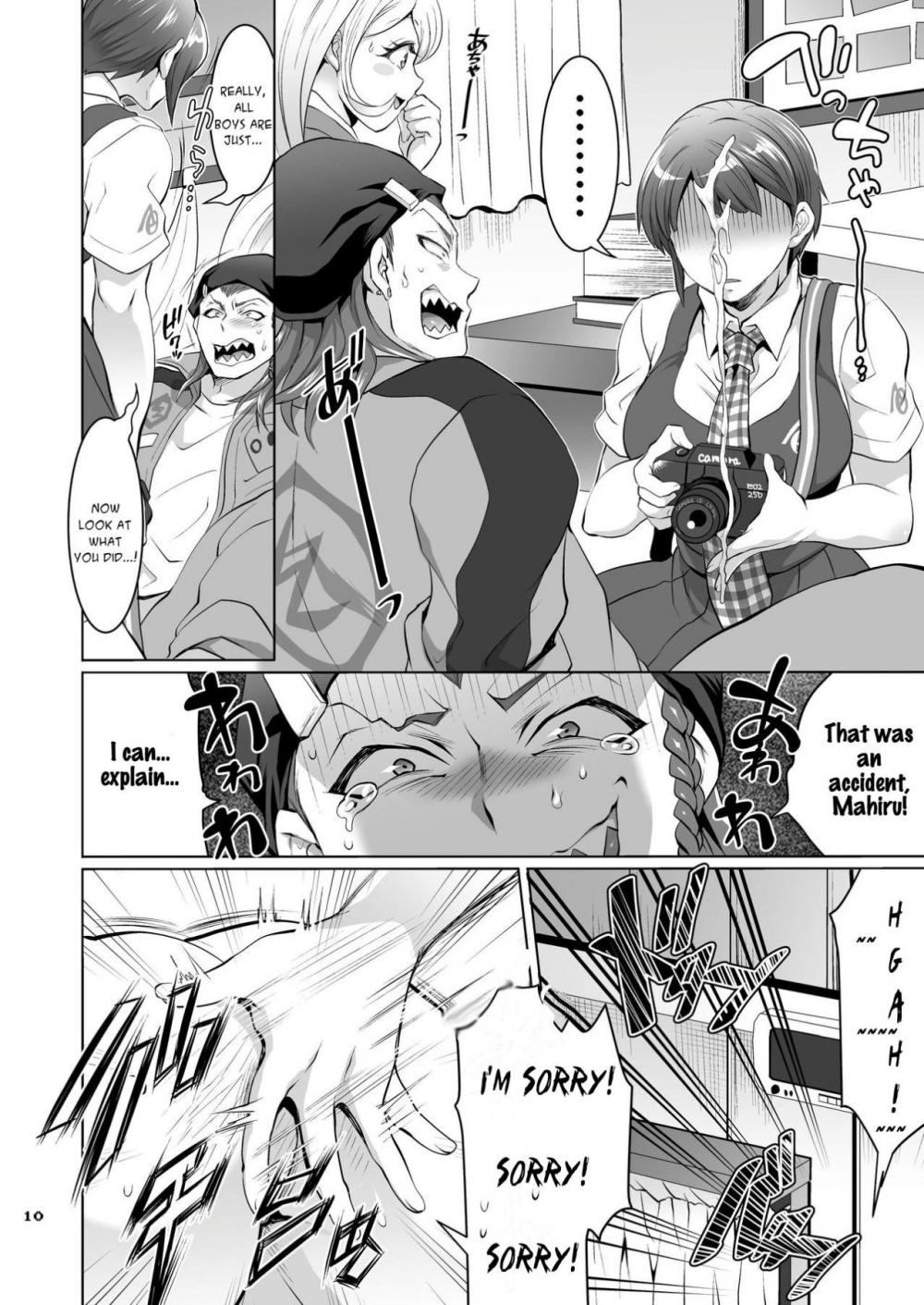 Hentai Manga Comic-Counterattack! A Man's Chestnuts-Read-9